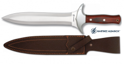 Couteau de chasse 43 cm 
manche bois  