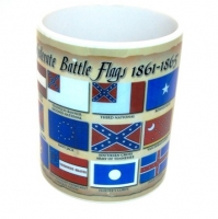 Mug   Battle Flags Confédérat    