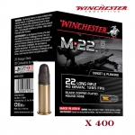 Cartouches 22LR  M22 Winchester  X 400