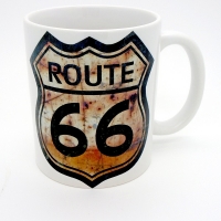 Mug Route 66 Rouille  
