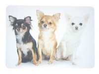 Tapis de souris  « Chihuahua par 3 »