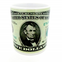 Mug  Dollars américain 