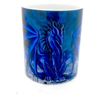 Mug  dragon bleu 