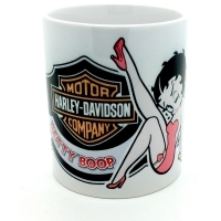 Mug Betty Boop Harley Davidson   