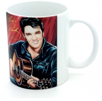 Mug Elvis Presley dessiné   