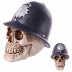 Crâne tête de mort Police London  