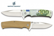 Couteau Pliant Billet de 100 euro  3D  
Lame de 8.8 cm  