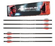 Pack de 6  Flèches carbone Airjavelin 
pour Fusil Arbalète  