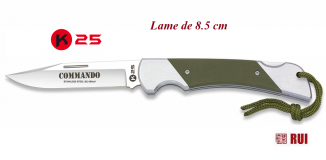 Couteau  Pliant R25 Mod. Commando lame de 8.5    