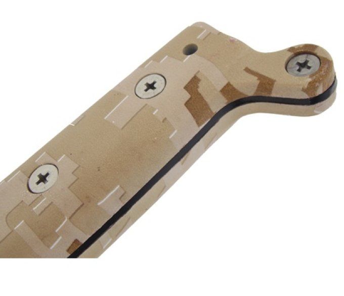 Machette DESERT STORM camo sable