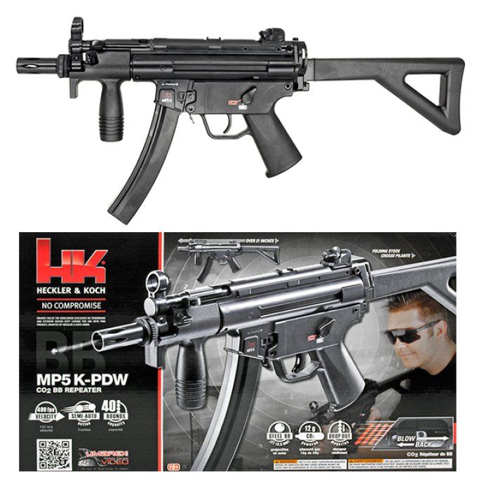 Pistolet mitrailleur MP5 K PDW