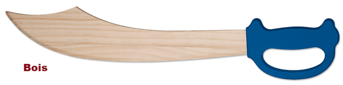 Sabre en Bois de Samourai
