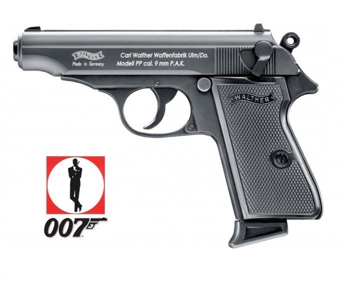 Pistolet WALTHER PP * Réplique PPK James Bond 007