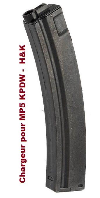 Chargeur pour  MP5  KPDW  « HK »/ Cal 4.5  Billes Acier  et Co2