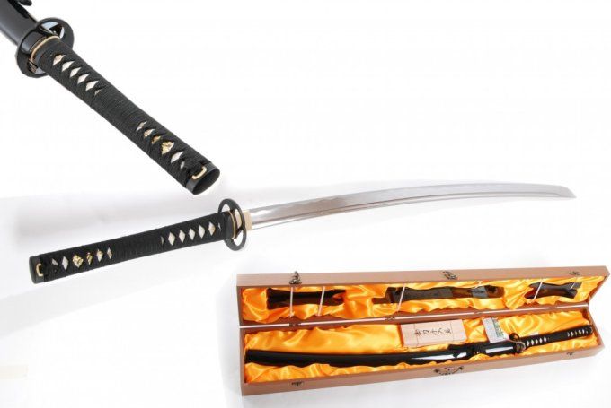 Katana Lame MARU en coffret bois
