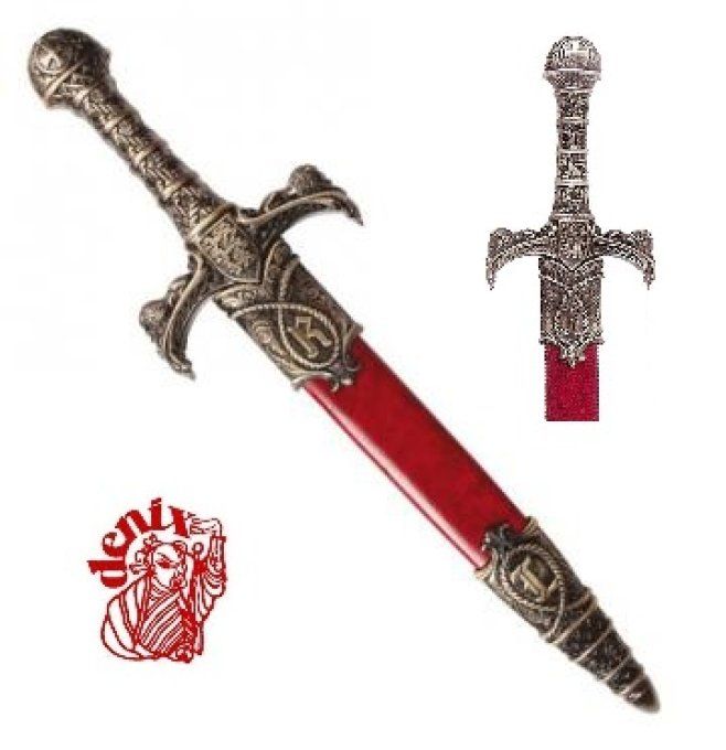 Dague Richard cœur de lion de 45 cm
