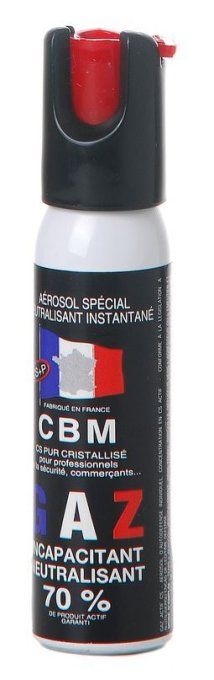 Bombe Anti-Agression GAZ CS  25 ml