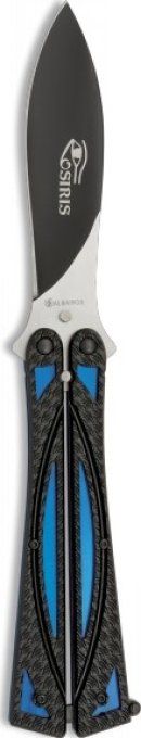 Couteau papillon OSIRIS Bleu