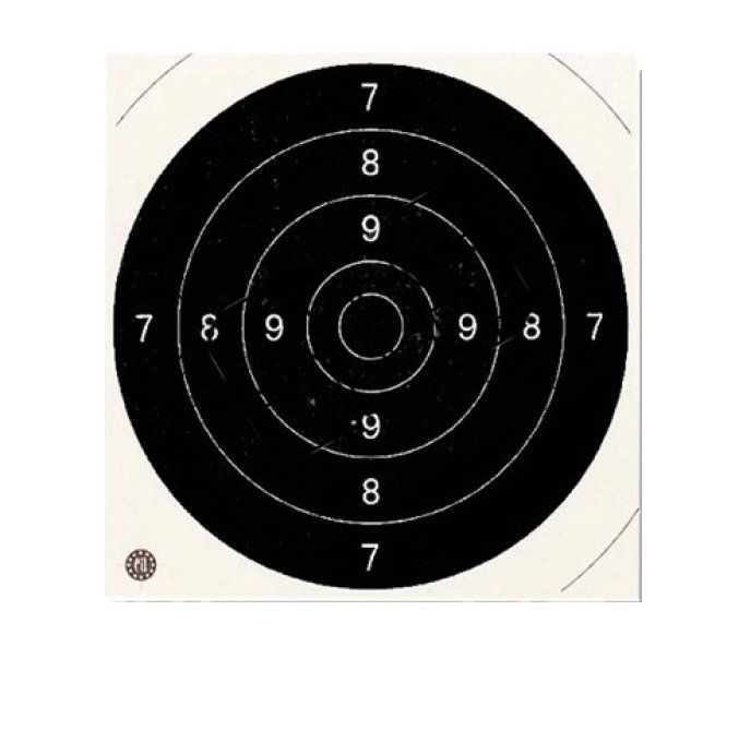 Cible Centre 21 X 21 pour C50