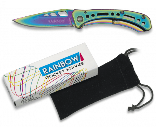 Couteau PLIANT RAINBOW