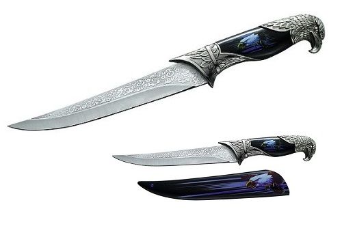 Couteau Orné de tête d’Aigle
