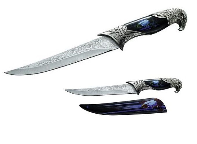 Couteau Orné de tête d’Aigle