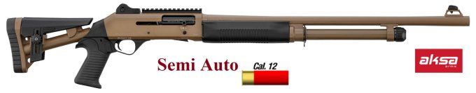Fusil semi automatique AKSA Armes – S4-FX04 *  Cal 12/76  TAN