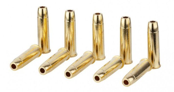 Pack de 10 douilles S&W M29 / SAA45/ RENEGADE - Cal 4.5  BBs