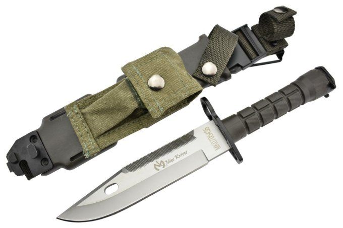 Poignard de survie  US M9 coupe barbelés  / couteau Baïonnette M9