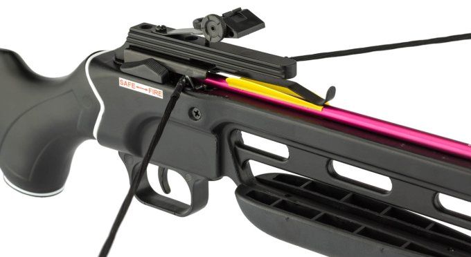 ARBALETE Crossbow noir SHOOT AGAIN