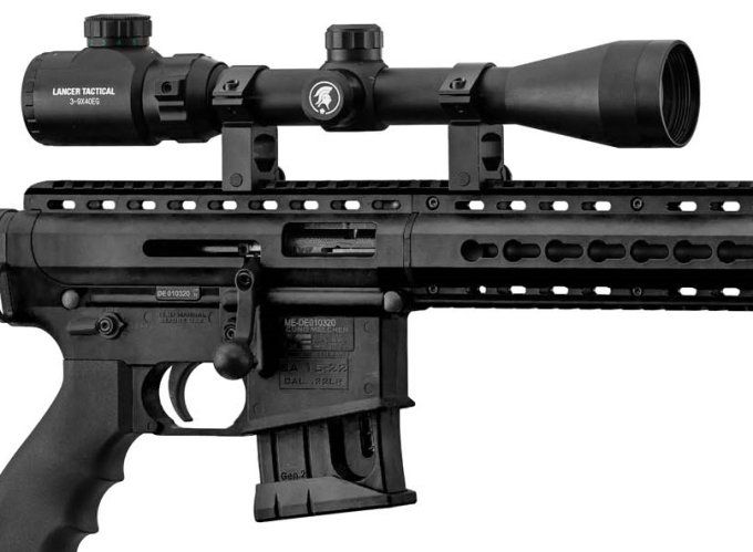 Carabine  Pallas  Silence BA-15  Black  Cal : 22 Lr