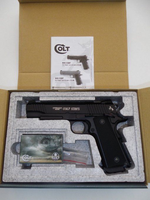 Pistolet à billes acier COLT M45 CQBP « UMAREX »