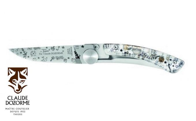 Couteau Pliant Claude Dozorme (Mod.Ancre Old School)