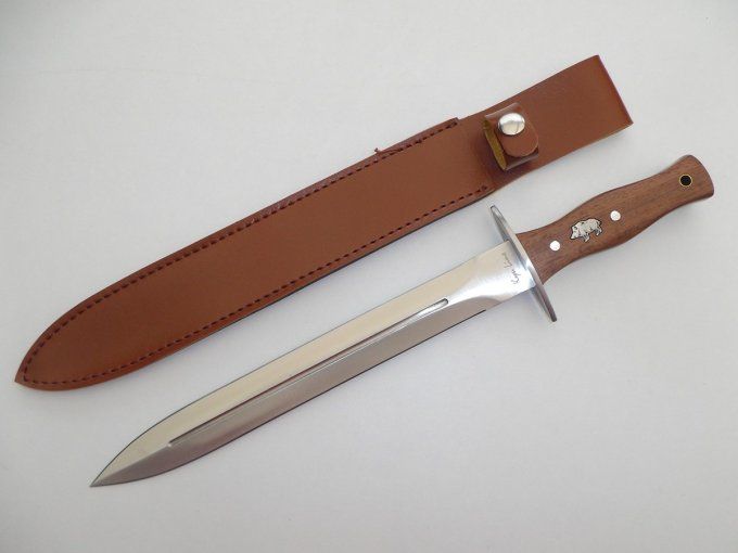 Couteau de chasse décor Sanglier