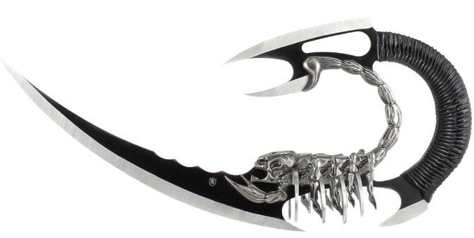 Dague fantaisie scorpion multis lames