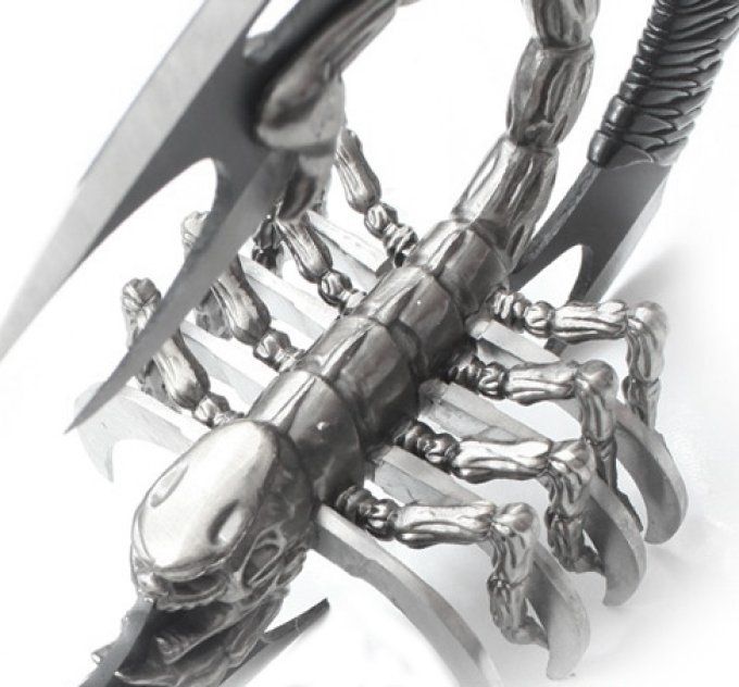Dague fantaisie scorpion multis lames