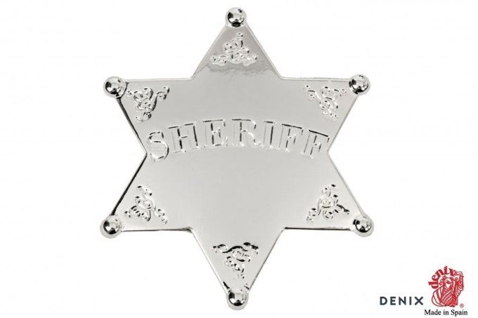 Etoile de shériff Sliver 6 pointes