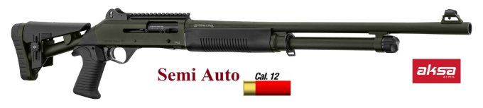 Fusil semi automatique AKSA Armes – S4-FX04 *  Cal 12/76  GREEN