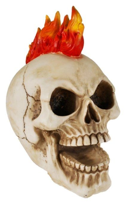 Crâne tête de mort PUNK