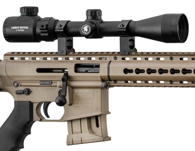 Carabine  Pallas  Silence BA-15  Tan  Cal : 22 Lr