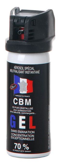 Bombe Anti-Agression GEL CS  50 ml