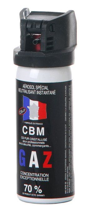 Bombe Anti-Agression GAZ CS  50 ml