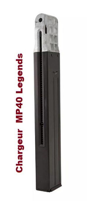 Chargeur pour  MP 40 GERMAN  « LEGENDS »/ Cal 4.5  Billes Acier  et Co2