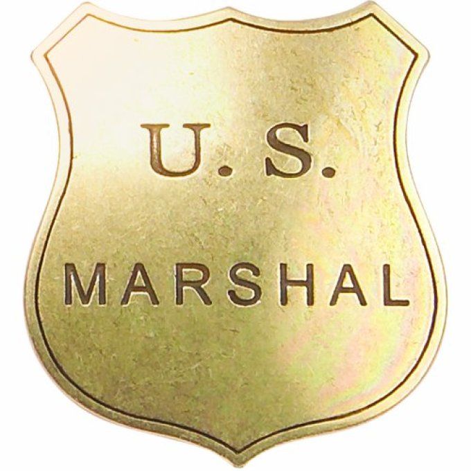 Plaque US Marshal