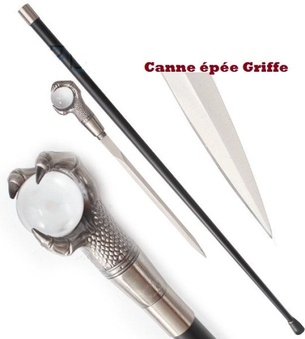 Canne épée Griffe