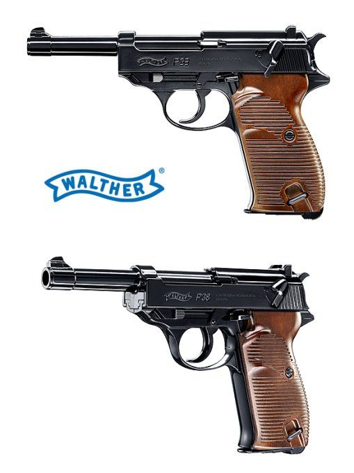 Pistolet à billes acier WALTHER P38 « Airguns »