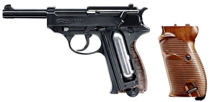 Pistolet à billes acier WALTHER P38 « Airguns »