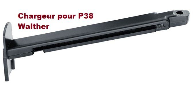 Chargeur pour  P38  Walther Black   Co2  Billes Acier Cal 4.5