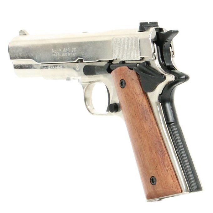 Pistolet Colt 1911 Chrome (Réplique) Kimar Chiappa