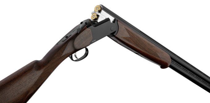 Fusil  YILDIZ  Superposé mono détente sélective  *  Cal 20/76